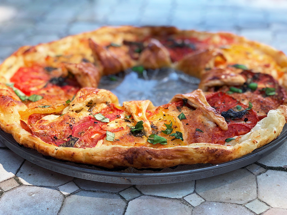 Solskinnspai à la Caprese