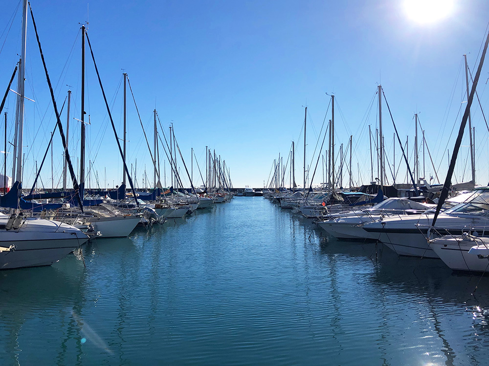 Havnen i Saint-Laurent-Du-Var