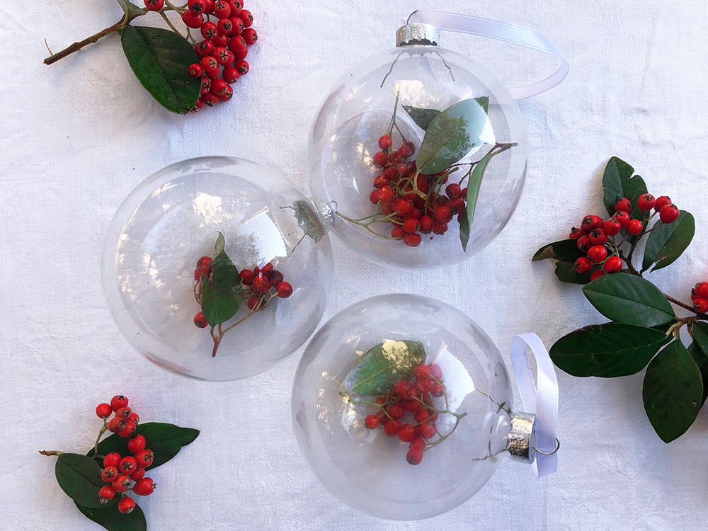 Borddekorasjon til jul