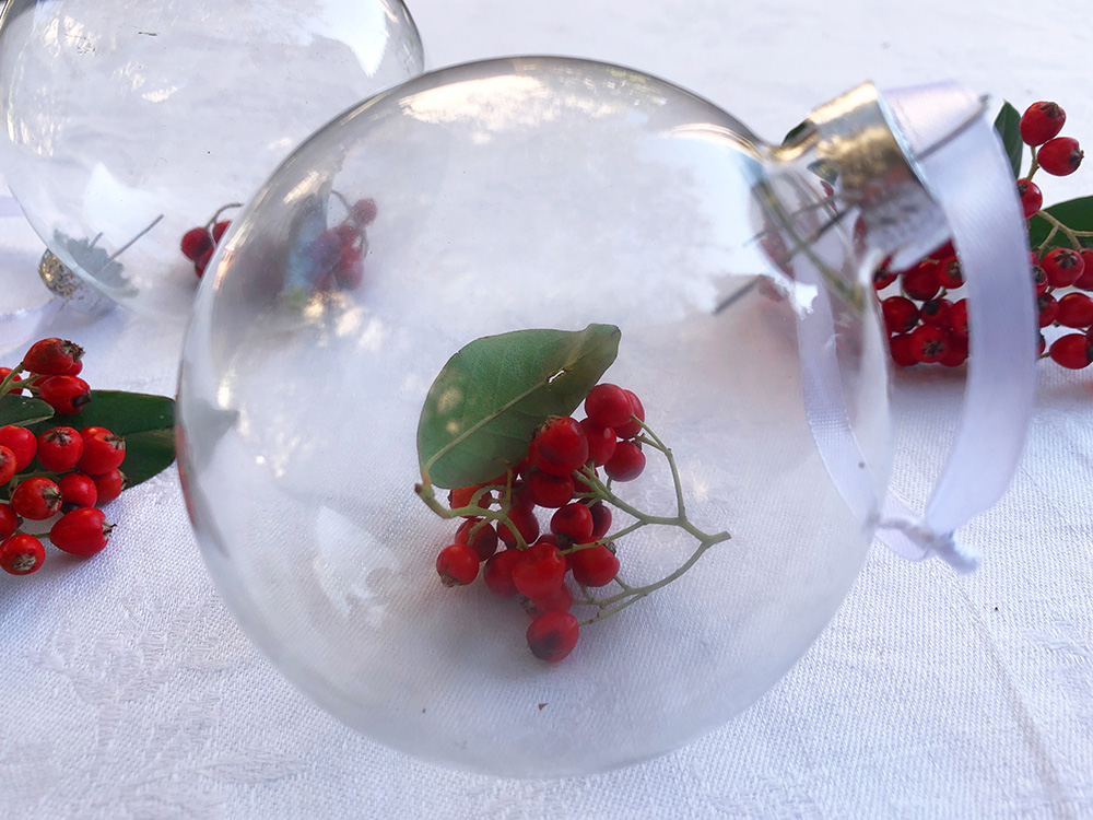 Borddekorasjon til jul