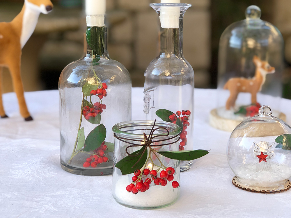 Borddekorasjon til jul