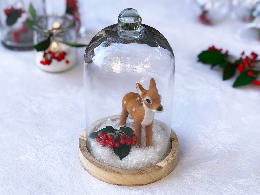 Borddekorasjon til jul