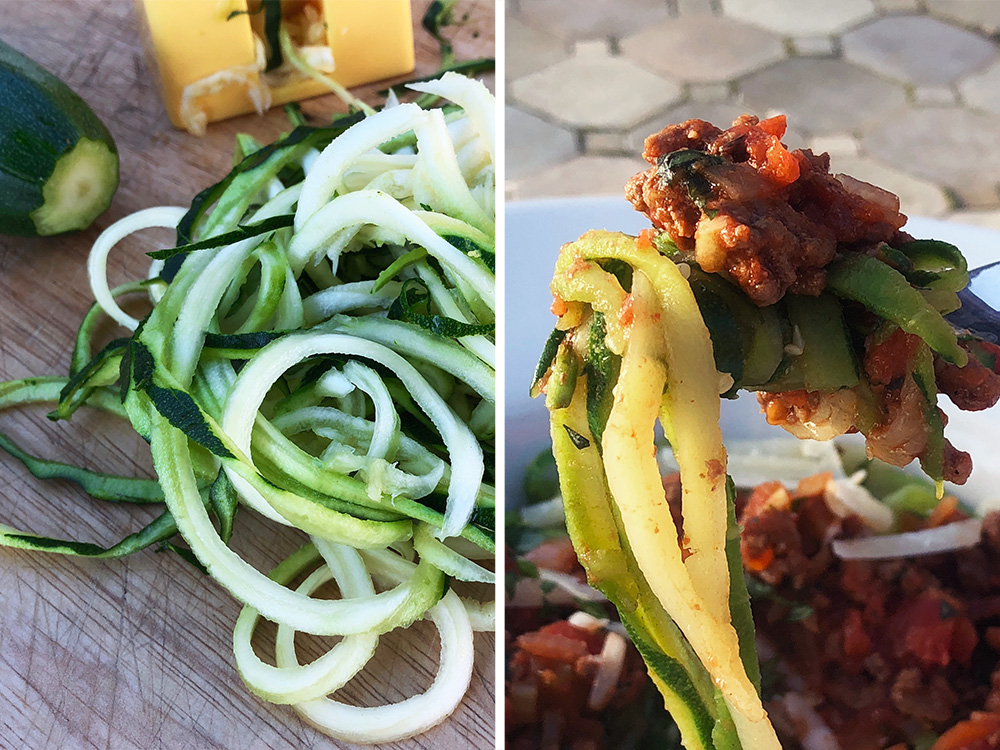 Squashghetti Bolognese