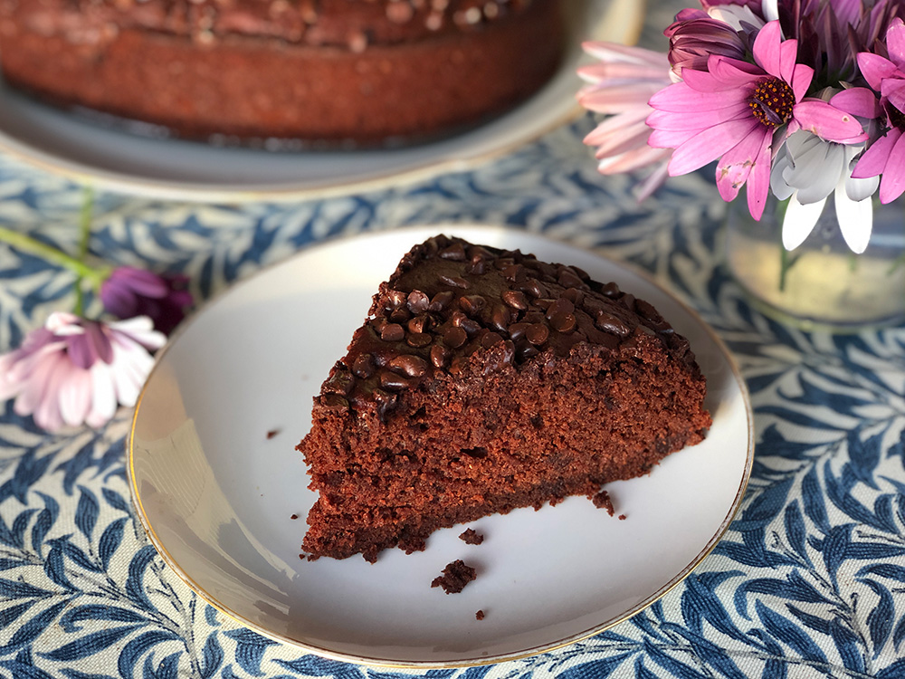 Saftig og sunn sjokoladekake - med én hemmelig ingrediens!