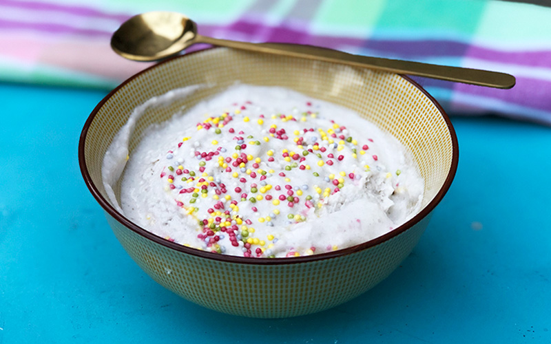 Nice cream med ananas og kokos