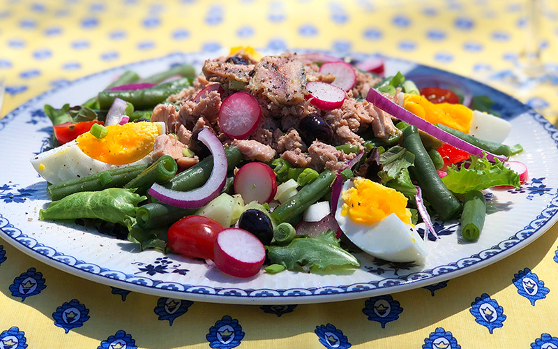 Salade Nicoise - den klassiske salaten fra Nice