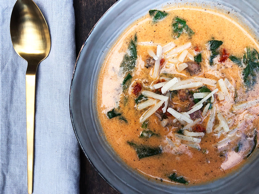 Kremet suppe fra Toscana