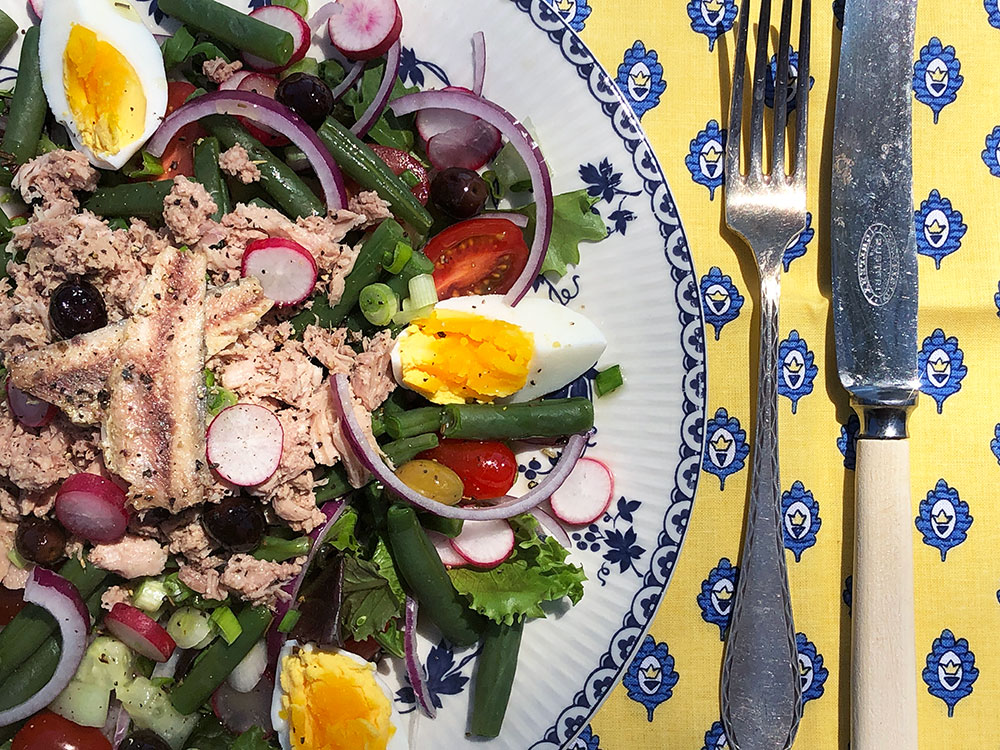 Salade Nicoise - den klassiske salaten fra Nice