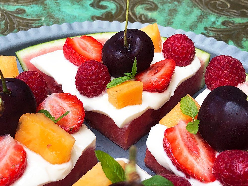 Dekadent dessertpizza