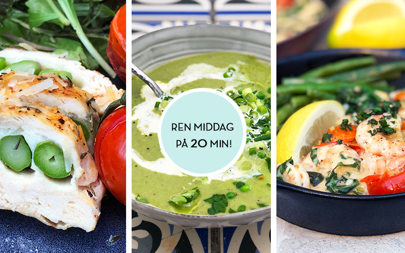 Ren middag på 20 minutter