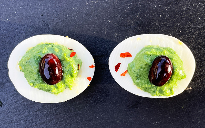 Djevelegg til halloween