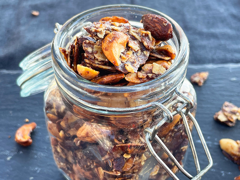 Ristede nøtter – søtt og salt snacks