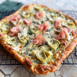 Artisjokkpai - terte med artisjokk