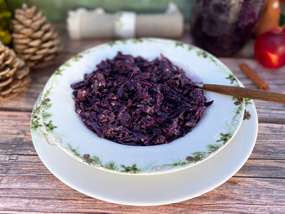 Julekrydret rødkål