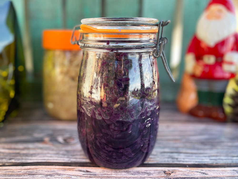 Julekrydret rødkål