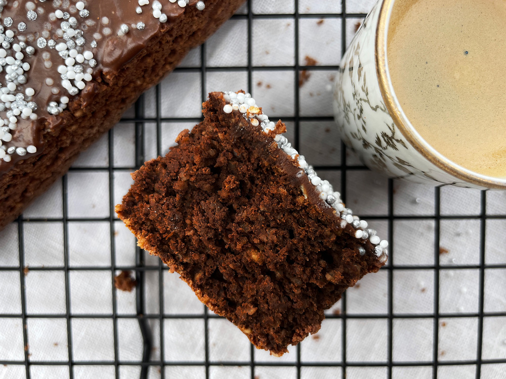 Mørk sjokoladebrownie