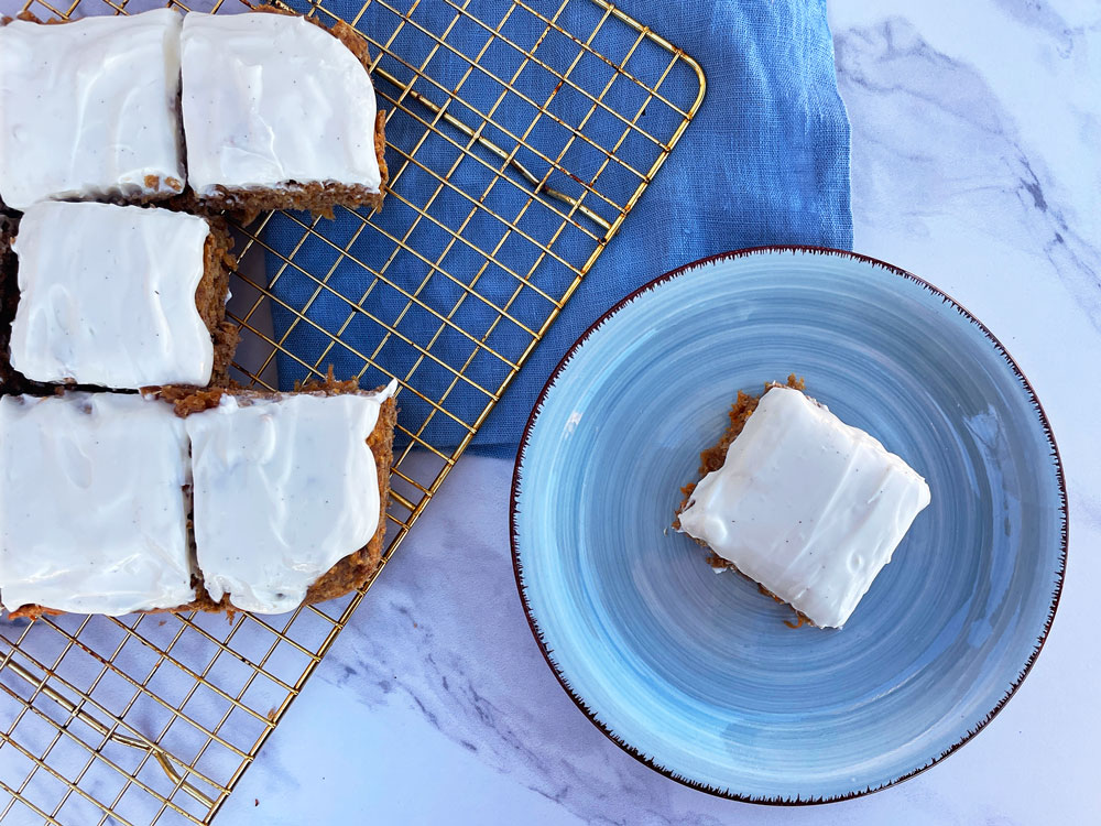 Banan- og gulrotkake (naturlig søt)