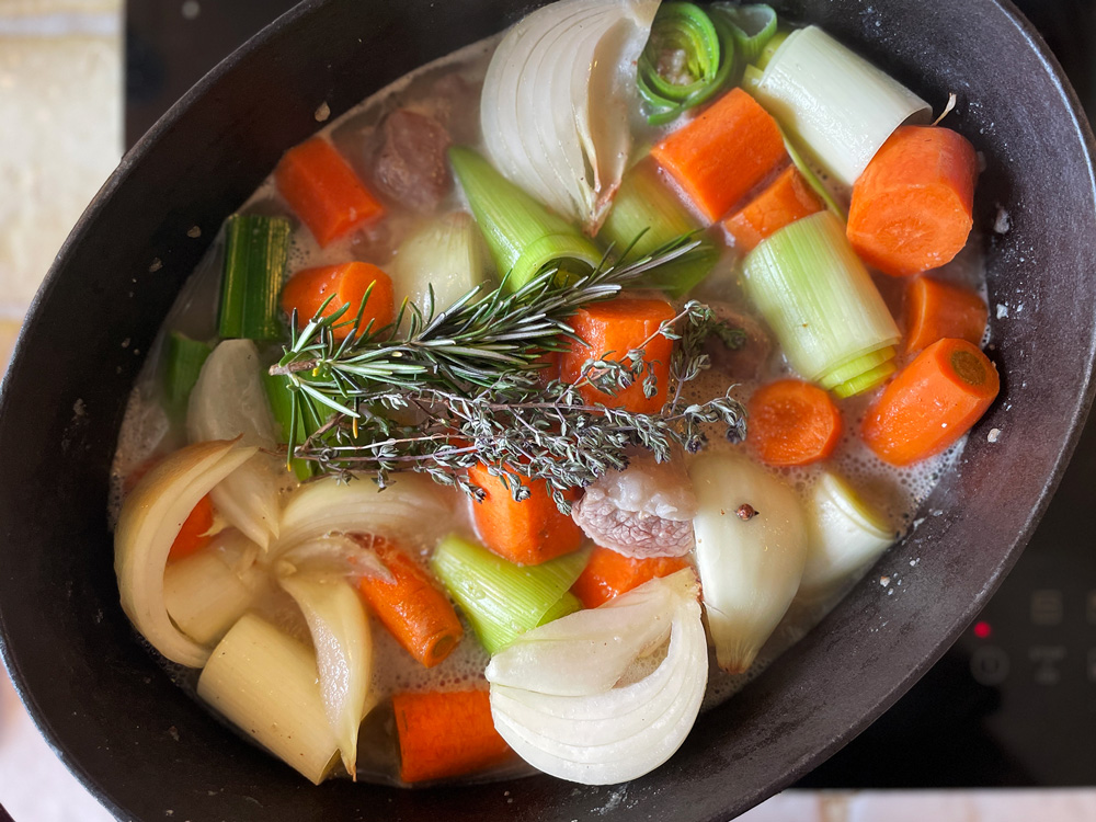 Blanquette de veau – Klassisk fransk kalvegryte