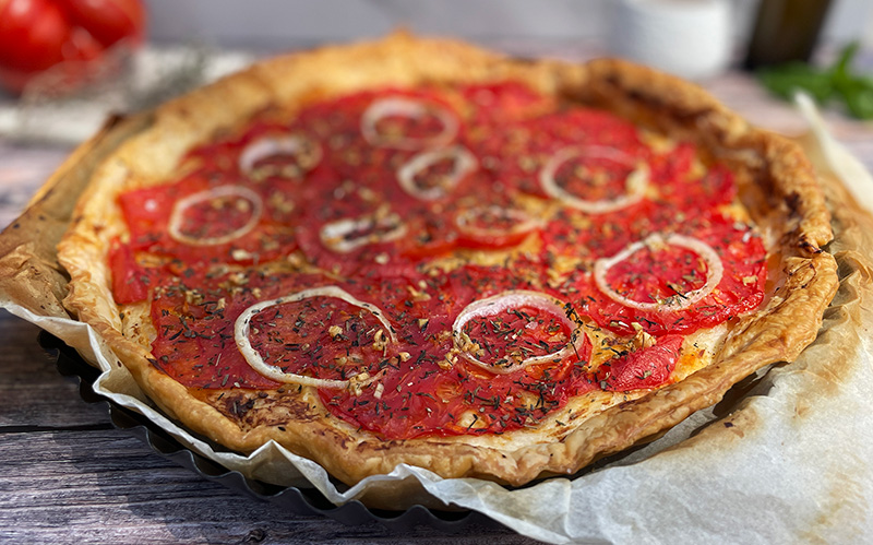 Tarte aux tomates
