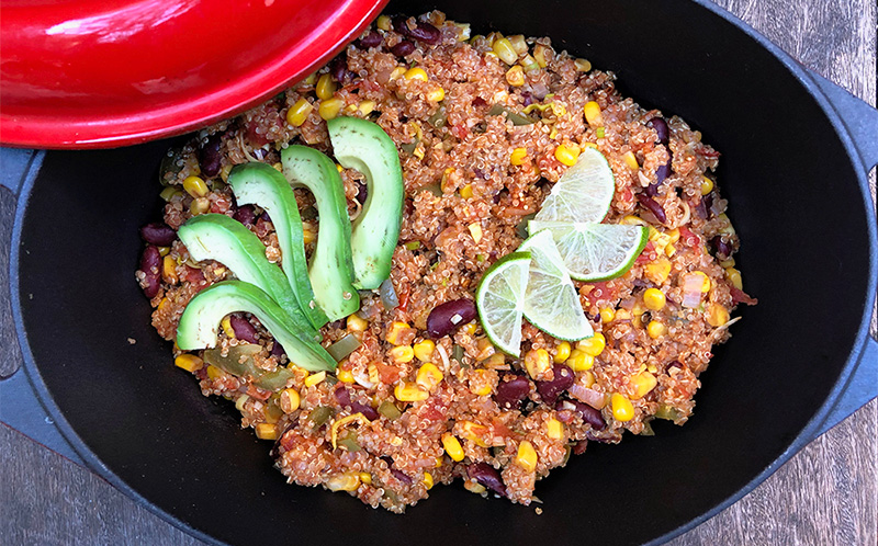Meksikansk quinoagryte