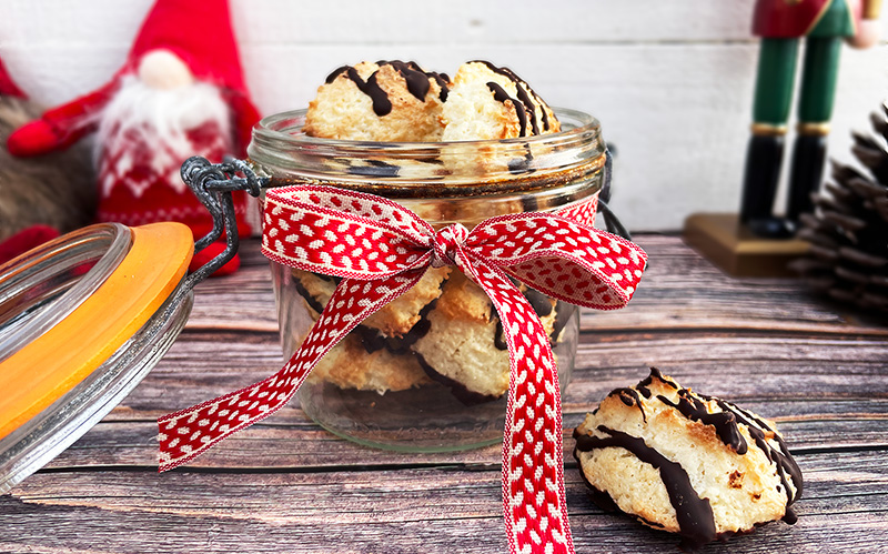 Kokosmakroner uten sukker