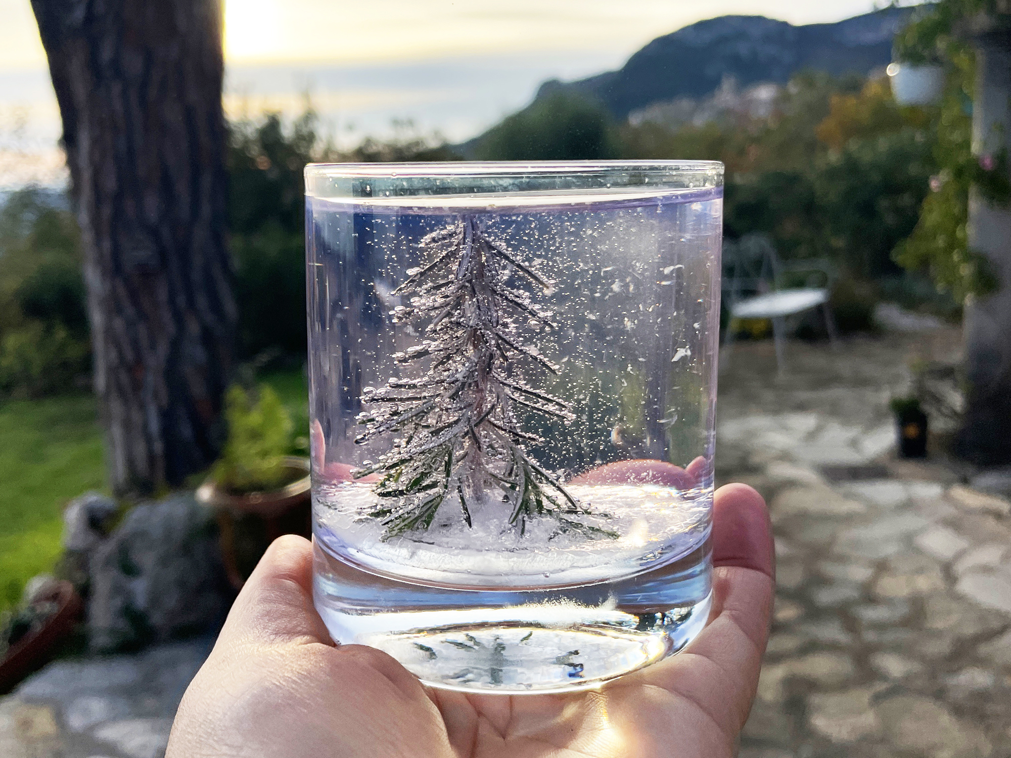 Snøkule – Gin tonic