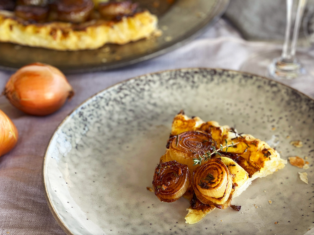 Tarte aux oignons – Franske løkterte
